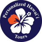 Personalized Hawaii Tours Logo. Offering Pearl Harbor private tours, private hiking tours on Oahu, private North Shore tours, and full island tours of Oahu, Hawaii.